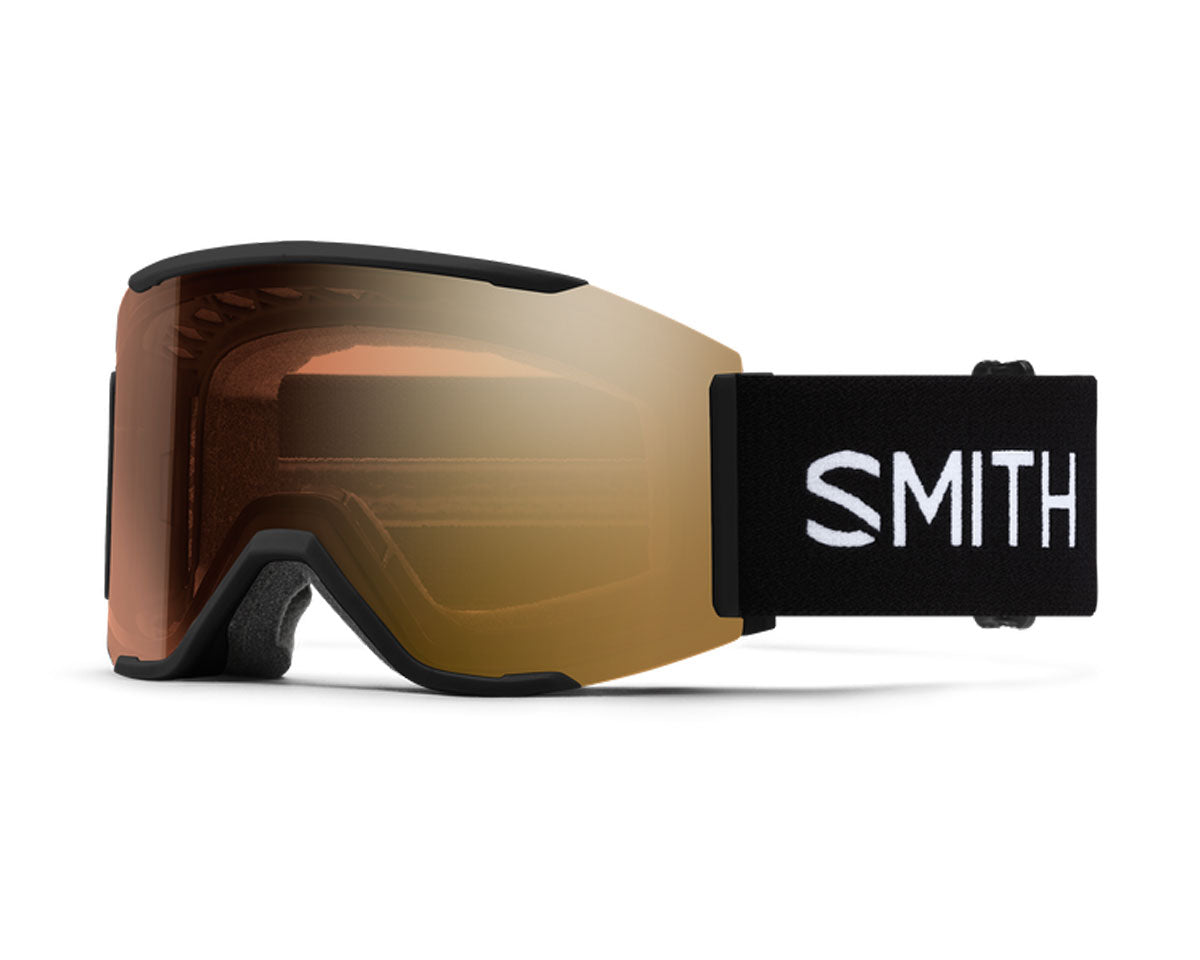Smith Squad Mag Goggle Black - ChromaPop Pro Photochromic Gold Mirror + Bonus Lens 2026