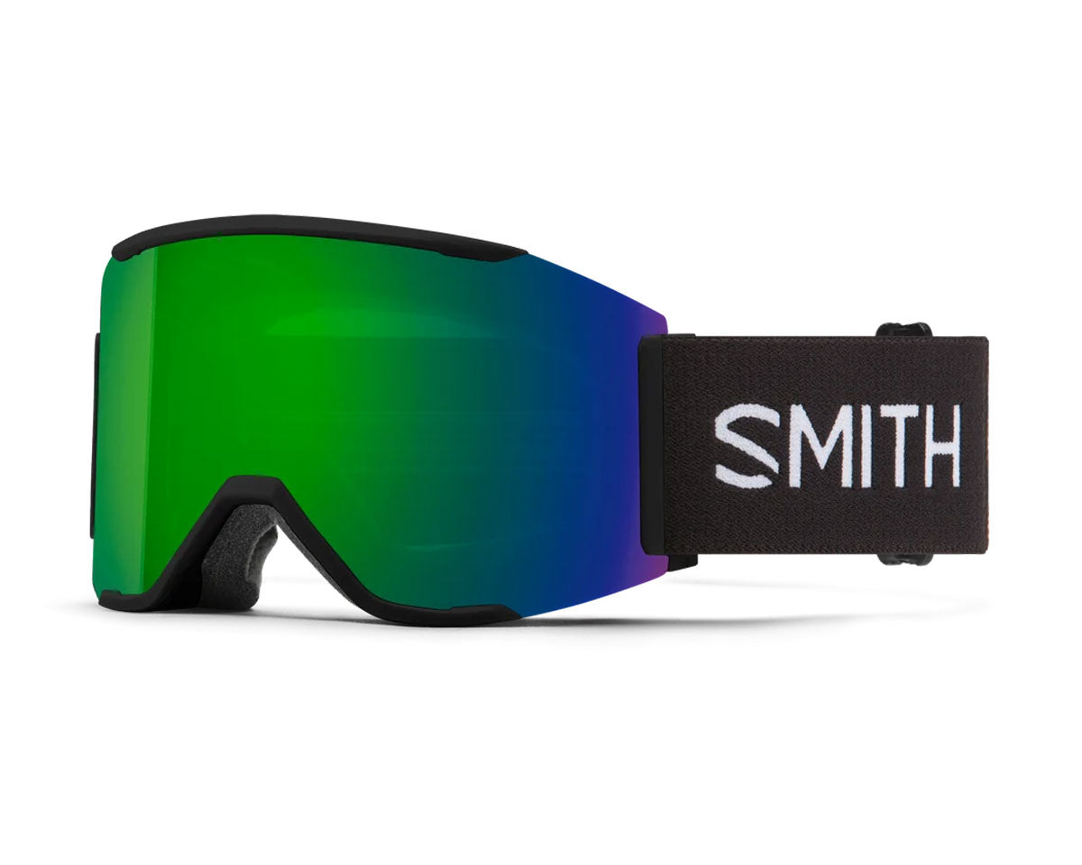 Smith Squad Mag Goggle Black - ChromaPop Sun Green Mirror + Bonus Lens 2027