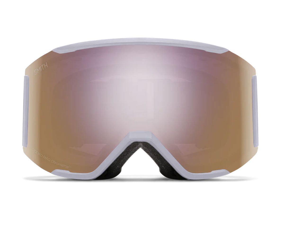 Smith Squad Mag Goggle Lunar Fog - ChromaPop Everyday Rose Gold Mirror + Bonus Lens 2026