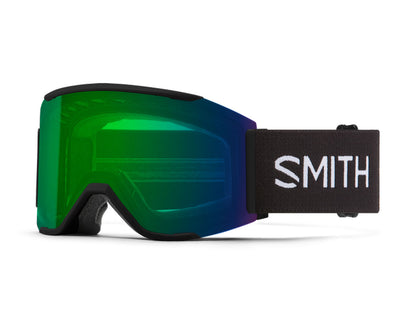 Smith Squad S Goggle Black - ChromaPop Everyday Green Mirror + Bonus Lens 2026