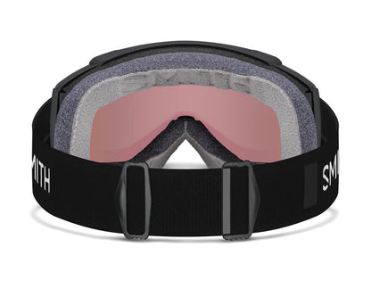 Smith Squad S Goggle Black - ChromaPop Everyday Rose Gold Mirror + Bonus Lens 2026