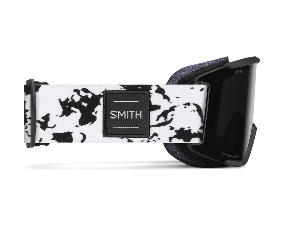 Smith Squad S Goggle Black Marble - ChromaPop Sun Black + Bonus Lens 2026