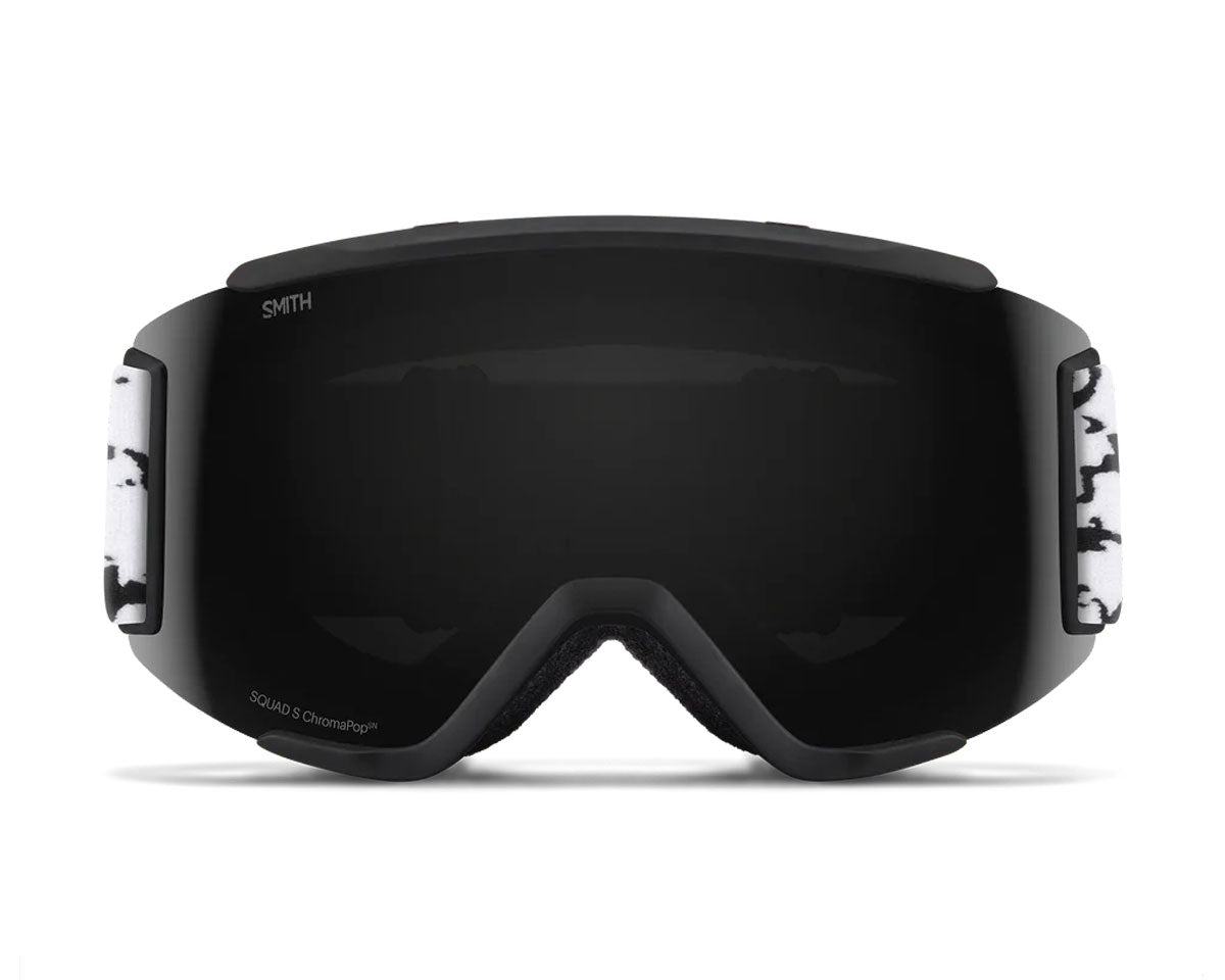 Smith Squad S Goggle Black Marble - ChromaPop Sun Black + Bonus Lens 2026
