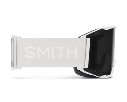 Smith Squad S Goggle White Vapor - ChromaPop Sun Platinum Mirror + Bonus Lens 2026