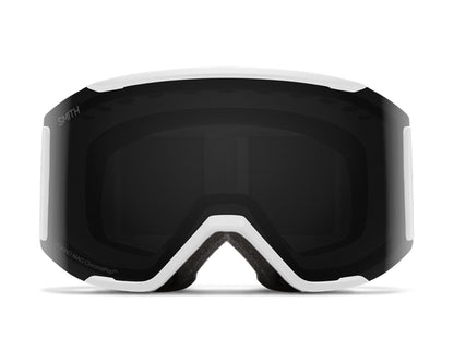Smith Squad S Goggle White Vapor - ChromaPop Sun Platinum Mirror + Bonus Lens 2026