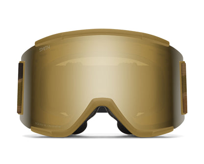 Smith Squad XL Coyote Pow Hunter | ChromaPop Sun Black Gold Mirror 2025