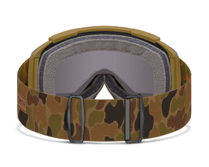 Smith Squad XL Coyote Pow Hunter | ChromaPop Sun Black Gold Mirror 2025