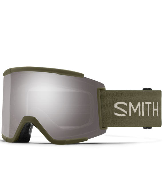 Smith Squad XL Goggle - Forest/ChromaPop Sun Platinum Mirror + Bonus Lens 2024