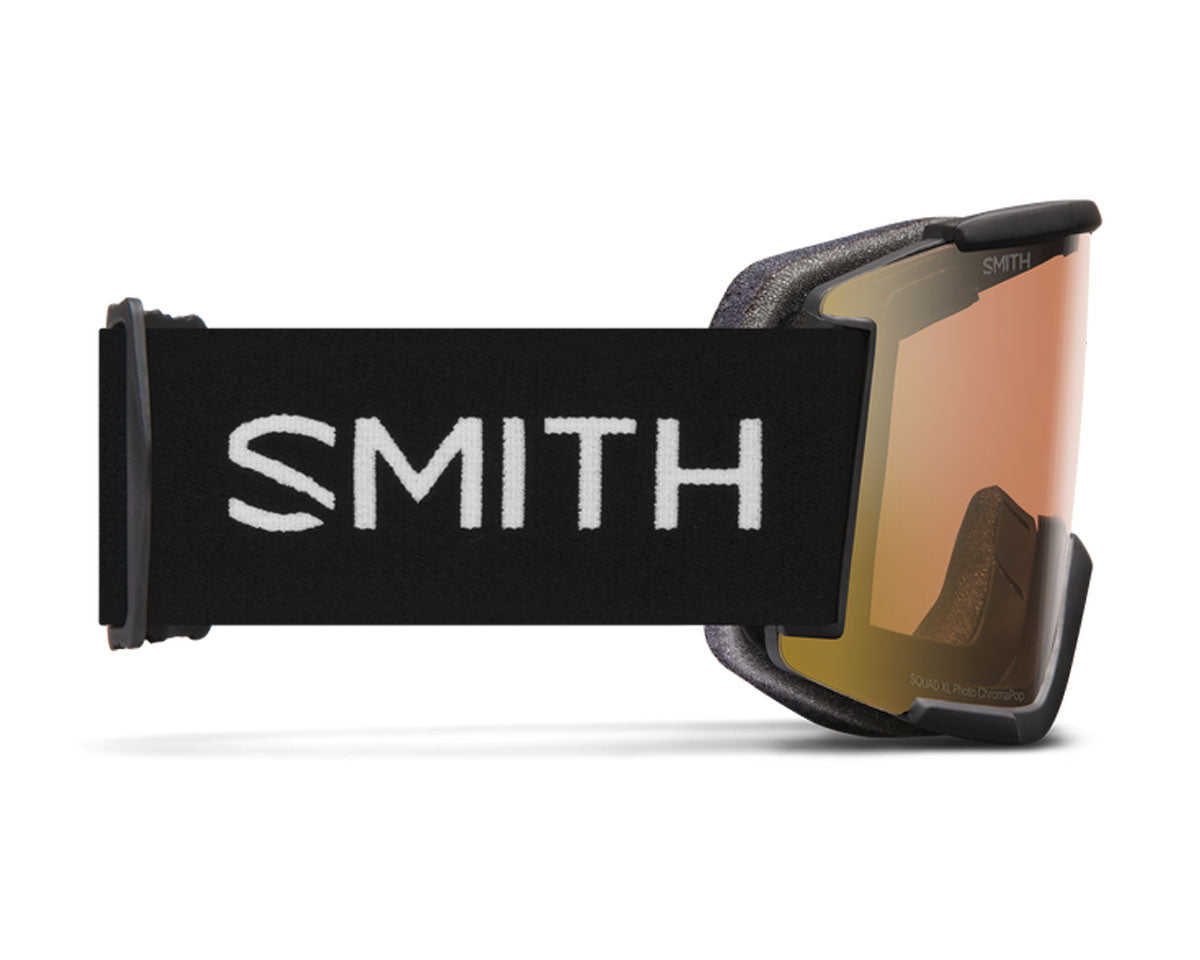 Smith Squad XL Goggle Black - ChromaPop Pro Photochromic Gold