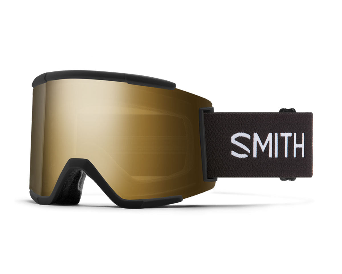 Smith Squad XL Goggle Black - ChromaPop Sun Black Gold Mirror + Bonus Lens 2026