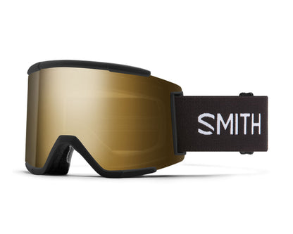 Smith Squad XL Goggle Black - ChromaPop Sun Black Gold Mirror + Bonus Lens 2026