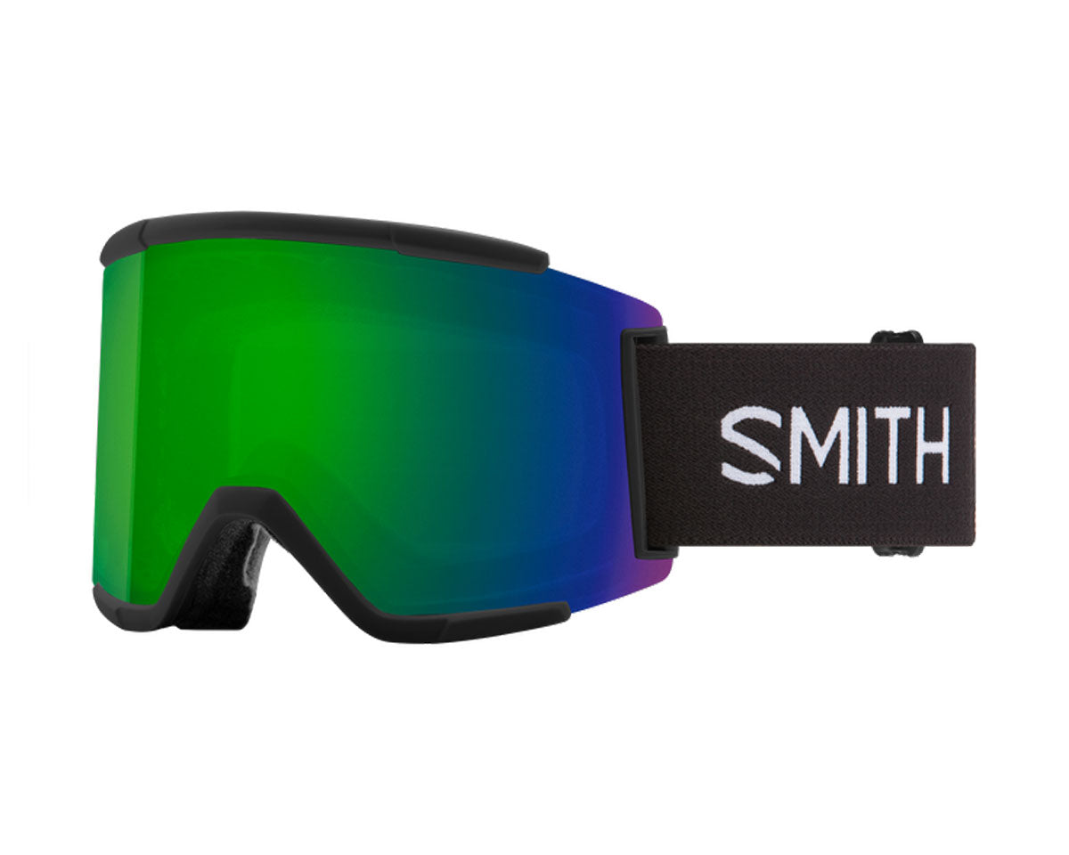 Smith Squad XL Goggle Black - ChromaPop Sun Green Mirror + Bonus Lens 2026