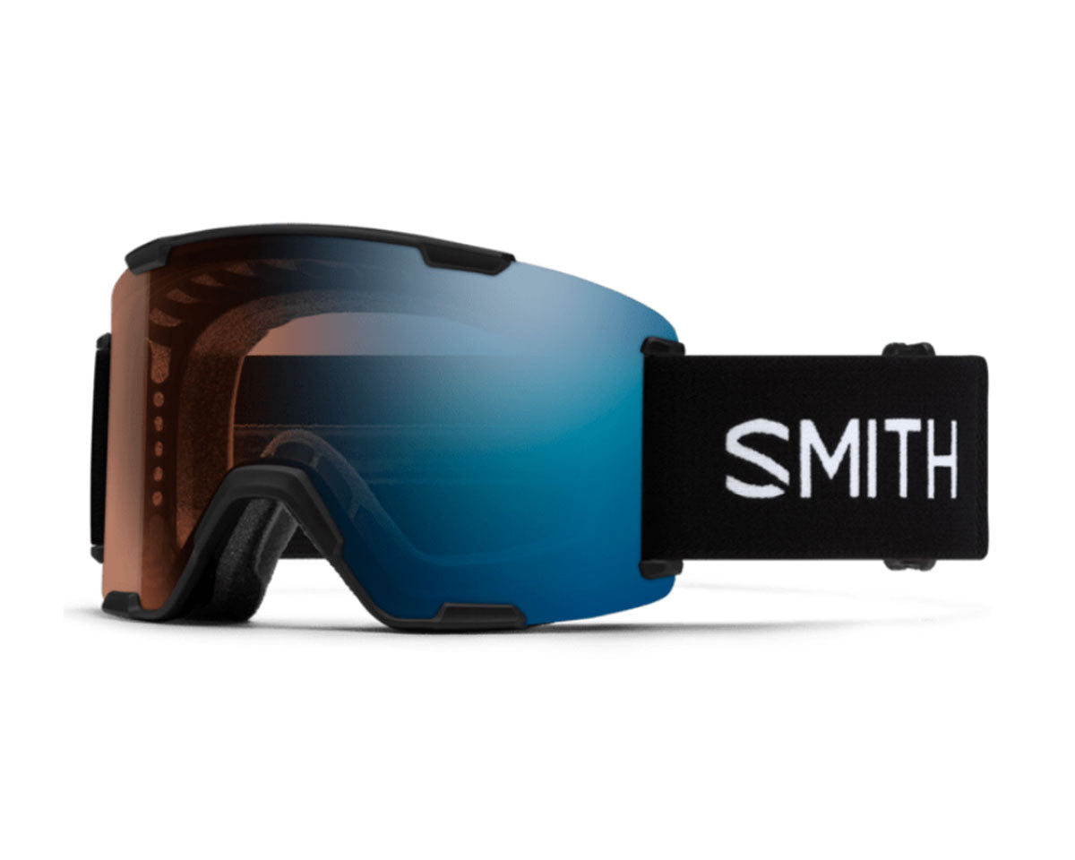Smith Stash XL Goggle Black - ChromaPop Pro Photochromic Blue Mirror + Bonus Lens 2027
