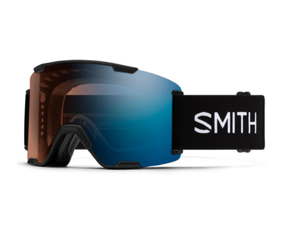 Smith Stash XL Goggle Black - ChromaPop Pro Photochromic Blue Mirror + Bonus Lens 2027