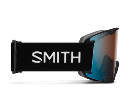 Smith Stash XL Goggle Black - ChromaPop Pro Photochromic Blue Mirror + Bonus Lens 2027