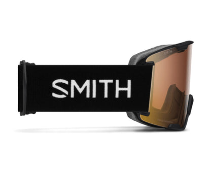 Smith Stash XL Goggle Black - ChromaPop Pro Photochromic Gold Mirror + Bonus Lens 2027
