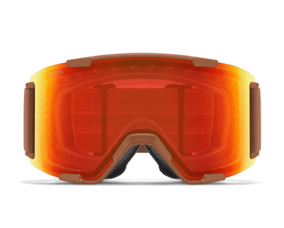 Smith Stash XL Goggle Camel Warm Steel - ChromaPop Everyday Red Mirror + Bonus Lens 2027
