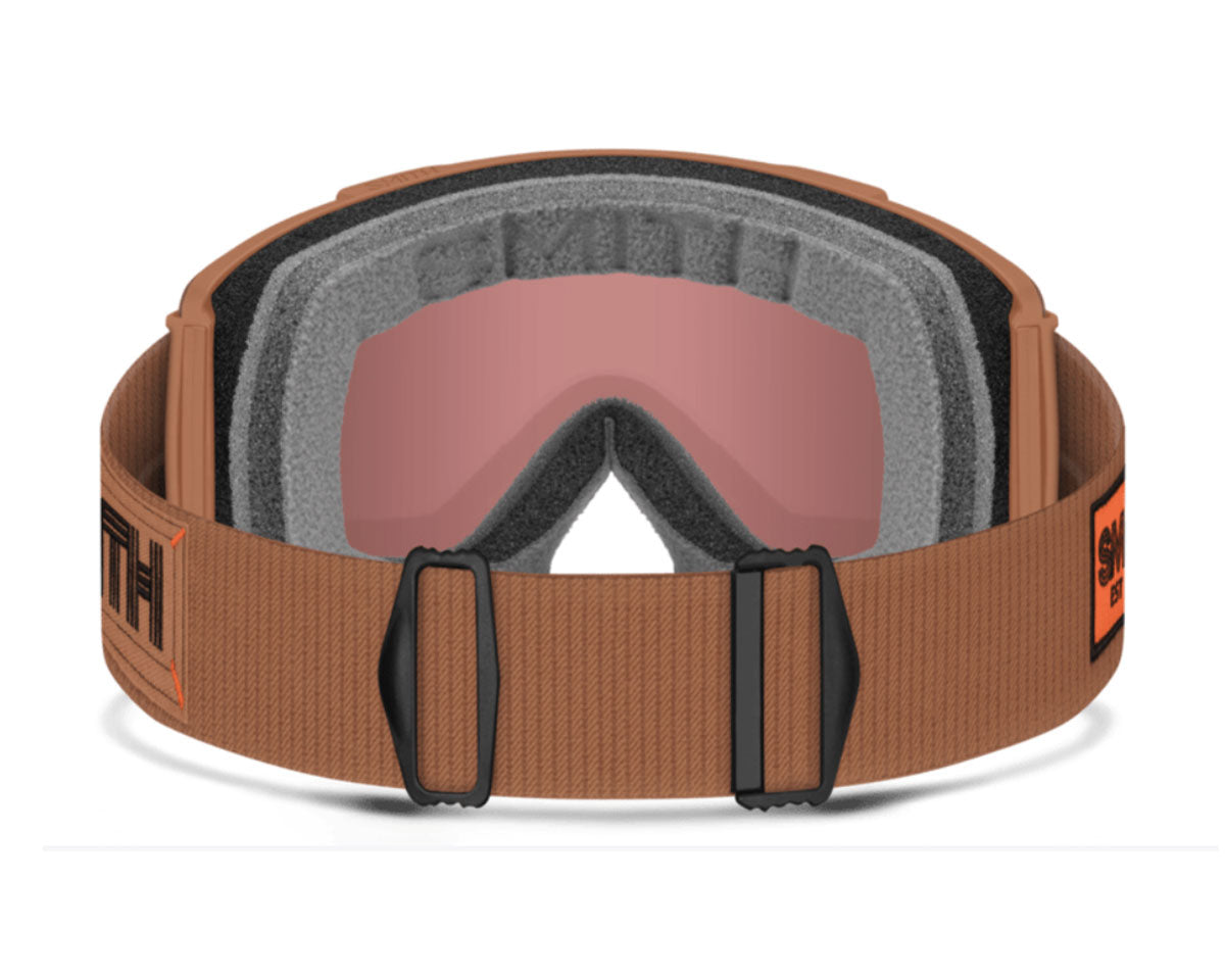 Smith Stash XL Goggle Camel Warm Steel - ChromaPop Everyday Red Mirror + Bonus Lens 2027