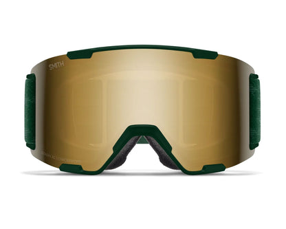 Smith Stash XL Goggle Evergreen Retro Classic - ChromaPop Sun Black Gold Mirror + Bonus Lens 2027