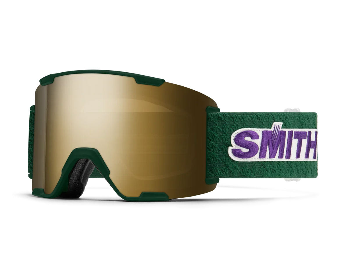 Smith Stash XL Goggle Evergreen Retro Classic - ChromaPop Sun Black Gold Mirror + Bonus Lens 2027