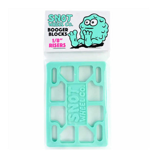 Snot Booger Block Risers 1/8 Teal