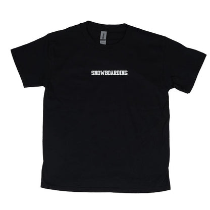 Source Kids' Snowboarding T-Shirt Black