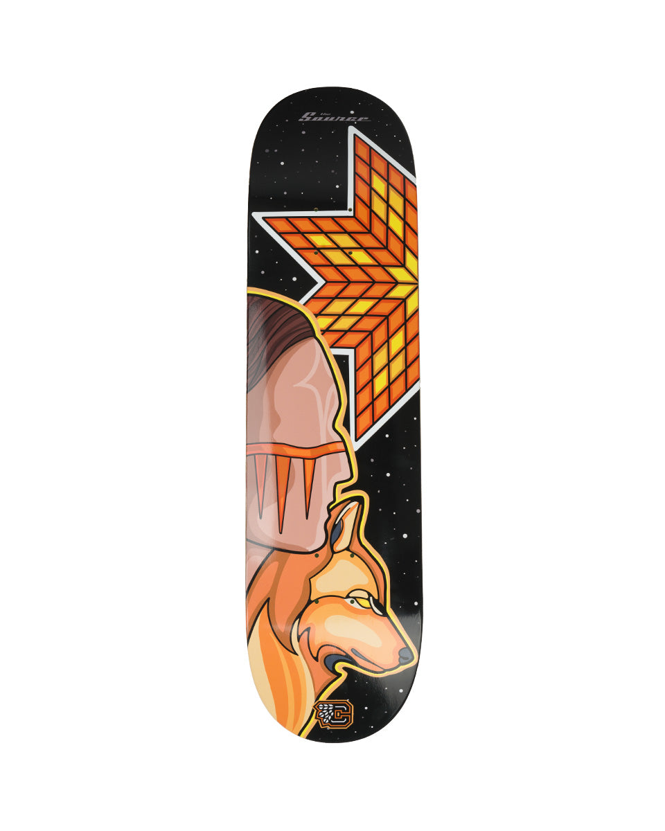 Source X Cousins Tristen Jenni Wolf Deck 8.25"