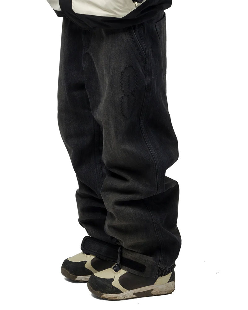 Souvenir 3 Ply Denim Pant Black Denim 2027
