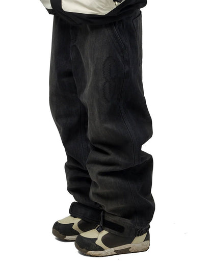 Souvenir 3 Ply Denim Pant Black Denim 2027