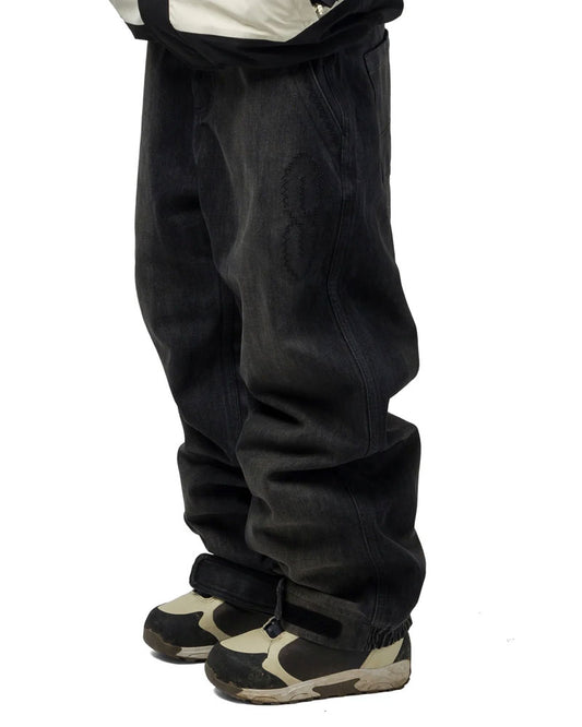 Souvenir 3 Ply Denim Pant Black Denim 2027
