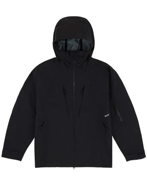 Souvenir 3-Ply Shell Jacket Black 2026 – The Source Snowboard & Skate
