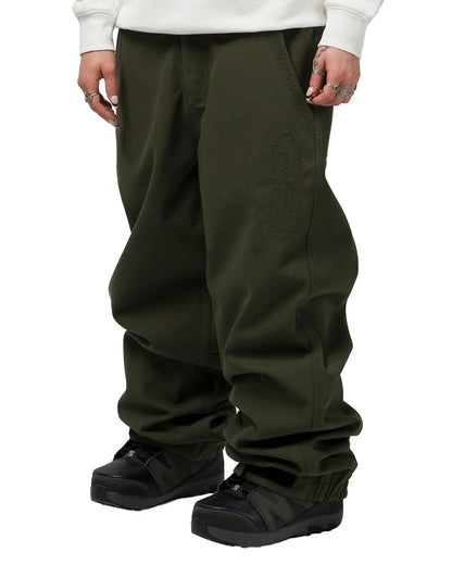 Souvenir 3 Ply Workwear Pant Dark Olive Oxford 2027