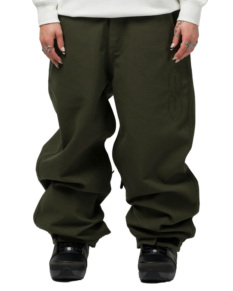 Souvenir 3 Ply Workwear Pant Dark Olive Oxford 2027
