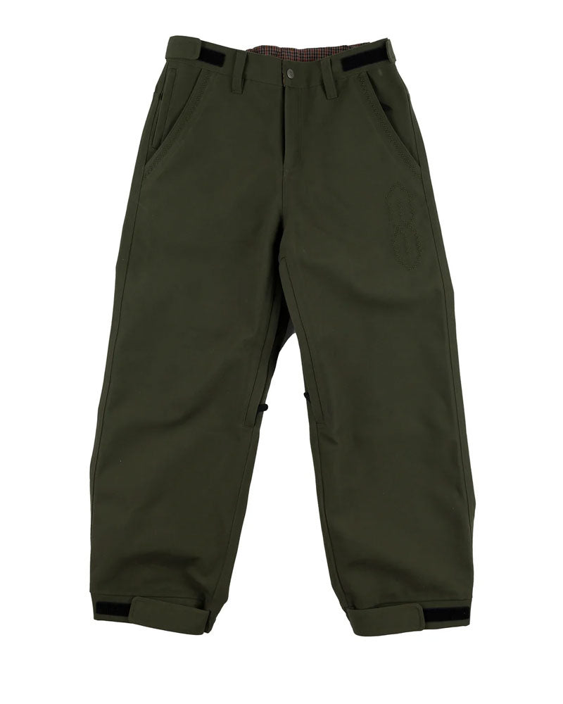 Souvenir 3 Ply Workwear Pant Dark Olive Oxford 2027