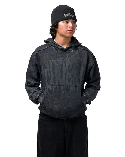 Souvenir Dirty Hoodie Dirty Black 2027