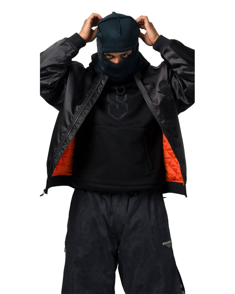 Souvenir Flight Bomber Jacket Black 2027