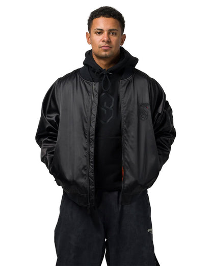 Souvenir Flight Bomber Jacket Black 2027