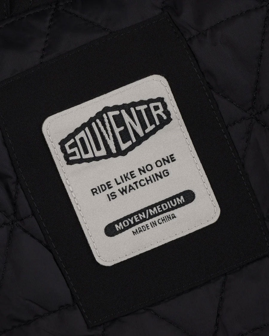 Souvenir Insulated Track Jacket Black 2026