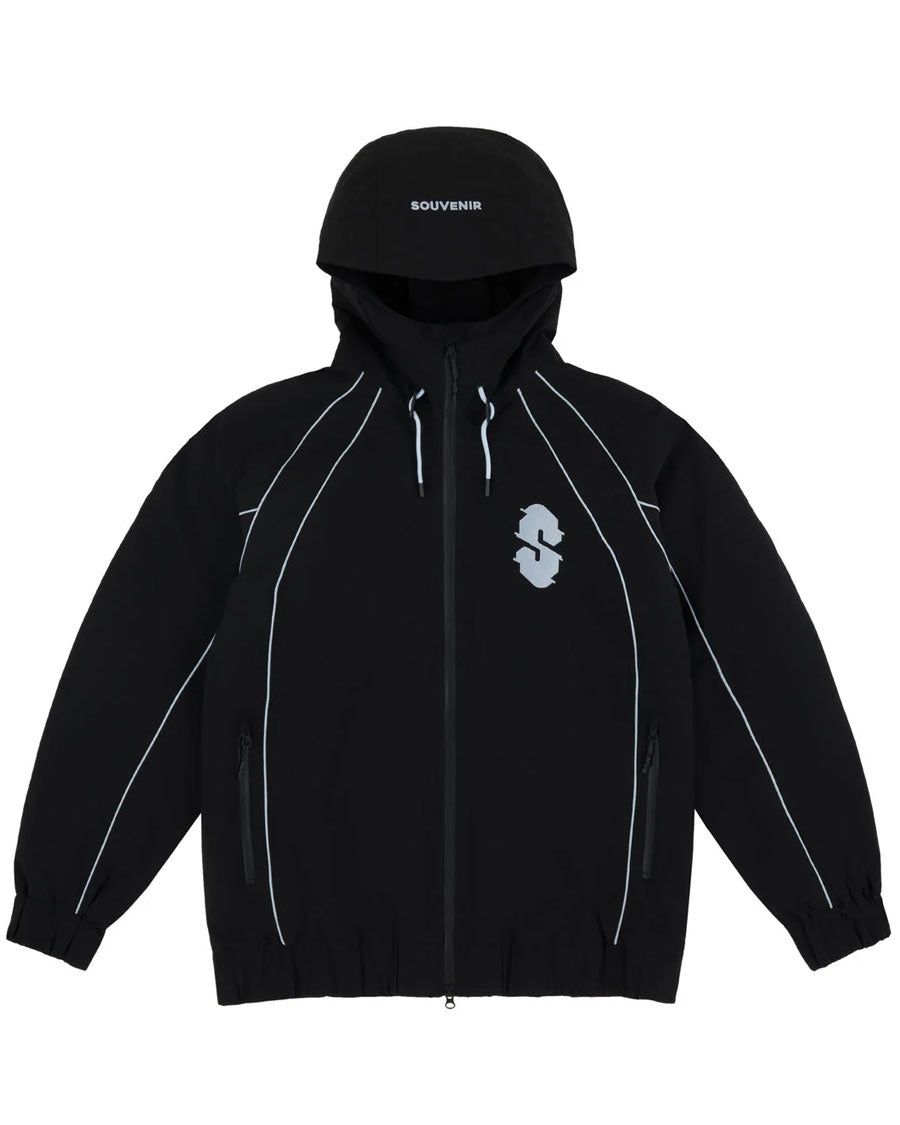 Souvenir Insulated Track Jacket Black 2026 – The Source Snowboard