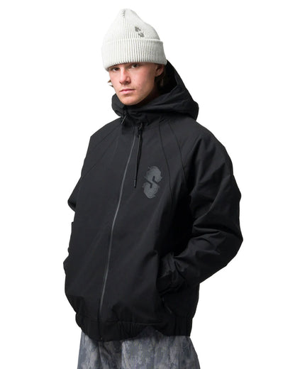 Souvenir Insulated Track Jacket Black 2027