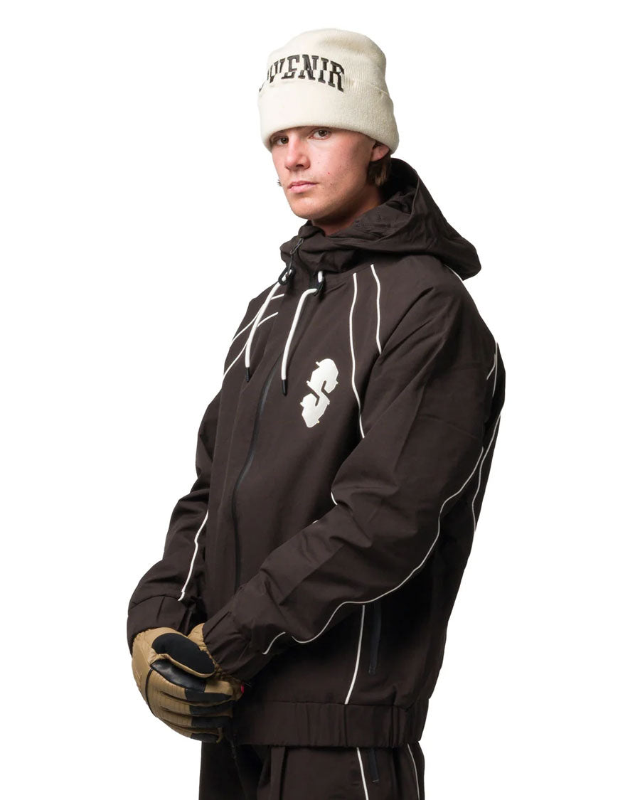 Souvenir Insulated Track Jacket Cocoa 2027