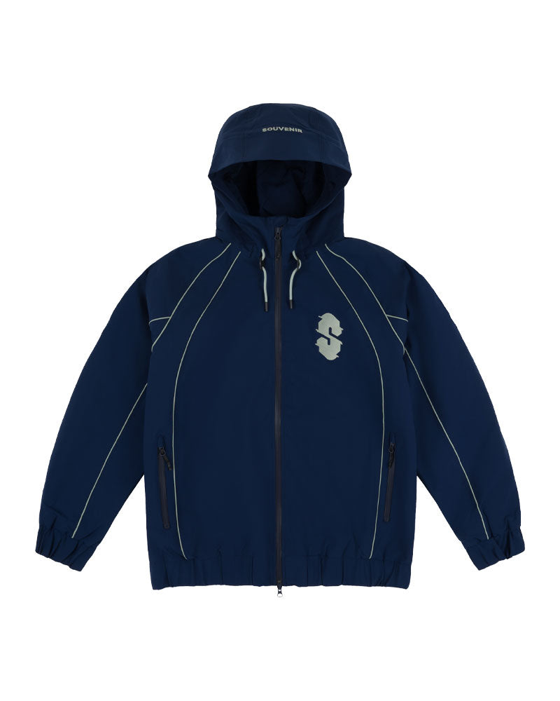 Souvenir Insulated Track Jacket Navy 2026