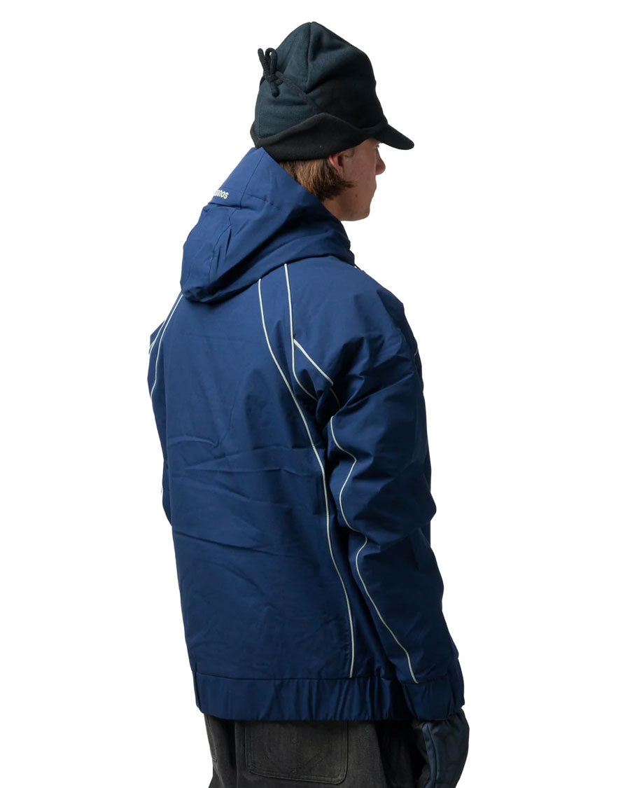 Souvenir Insulated Track Jacket Navy 2027