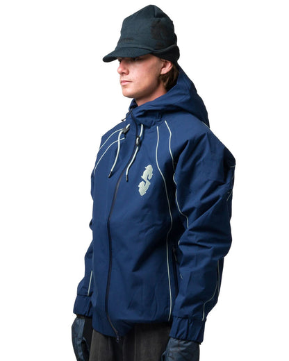 Souvenir Insulated Track Jacket Navy 2027