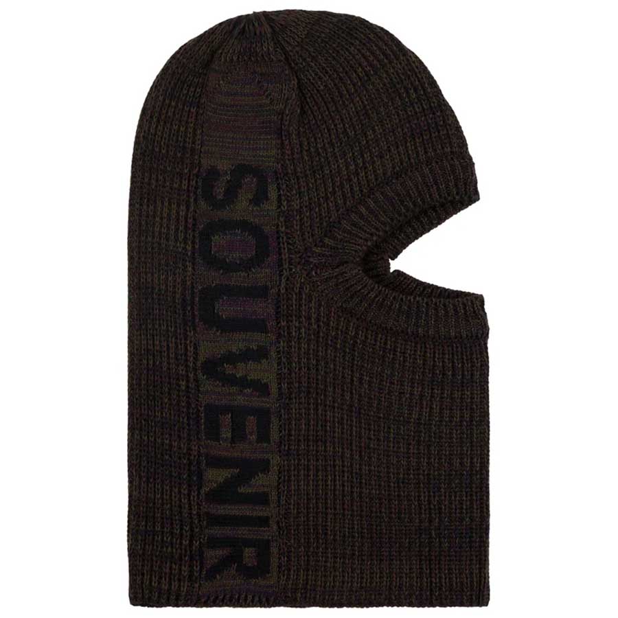 Souvenir Multi Yarn Burglar Mask Chocolate 2027