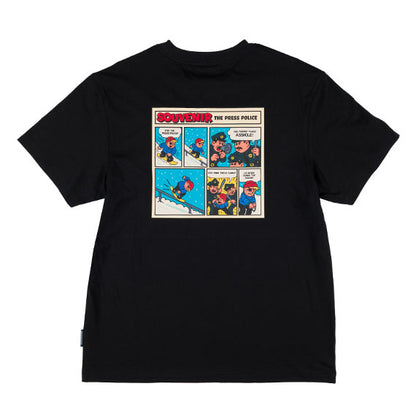 Souvenir Press Police T-Shirt Black 2027