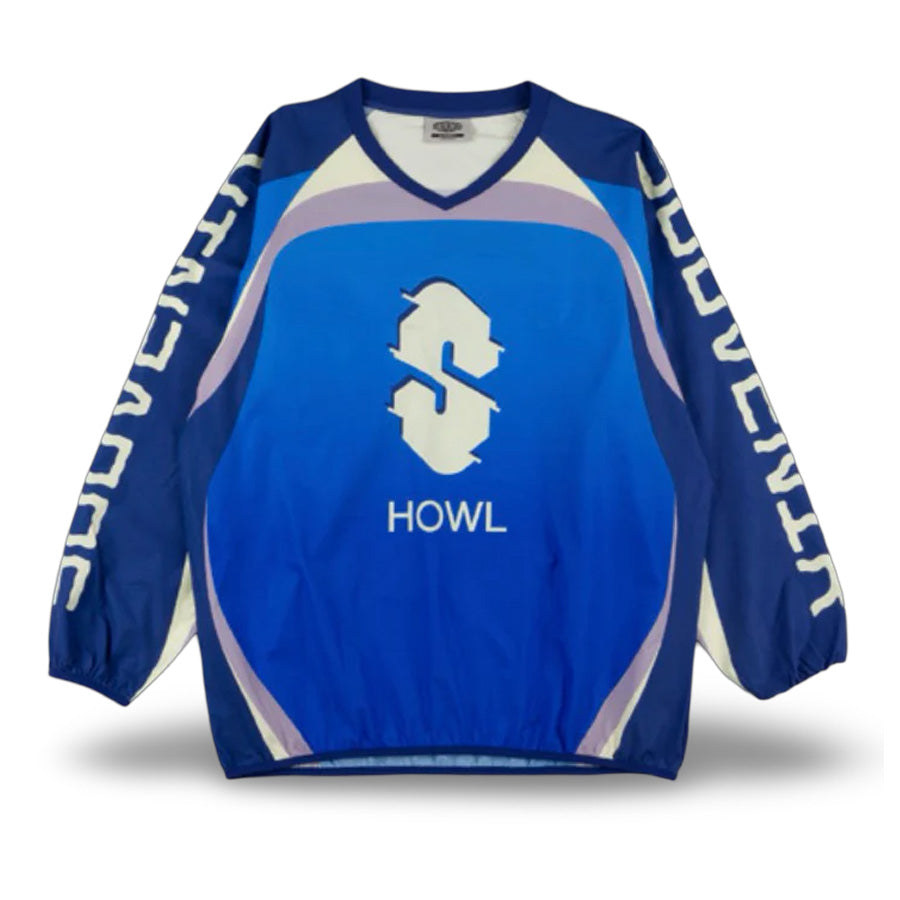 Souvenir x Howl Motto Windproof Jersey Blue 2026
