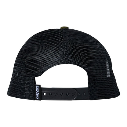 Spitfire Bighead Fill Snapback Cap Black/Olive