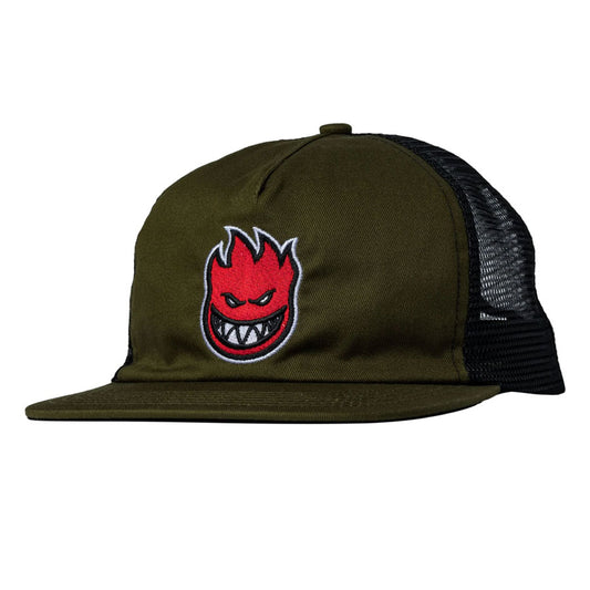 Spitfire Bighead Fill Snapback Cap Black/Olive
