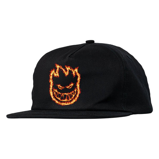 Spitfire Charred Remains Snapback Black